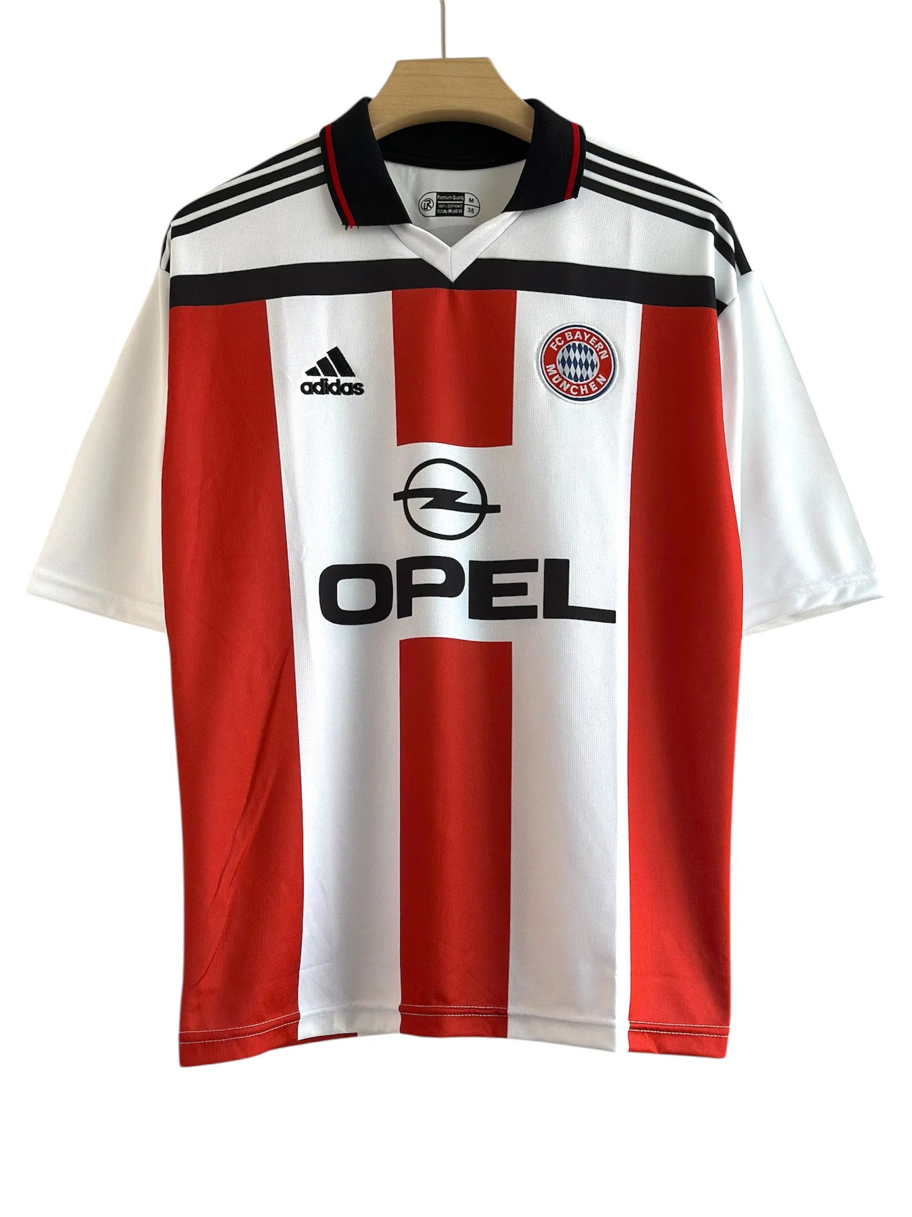 Maradona-10 Buyern Munich 2000/01 Five sleeve with Collar and embroidery (Retro)