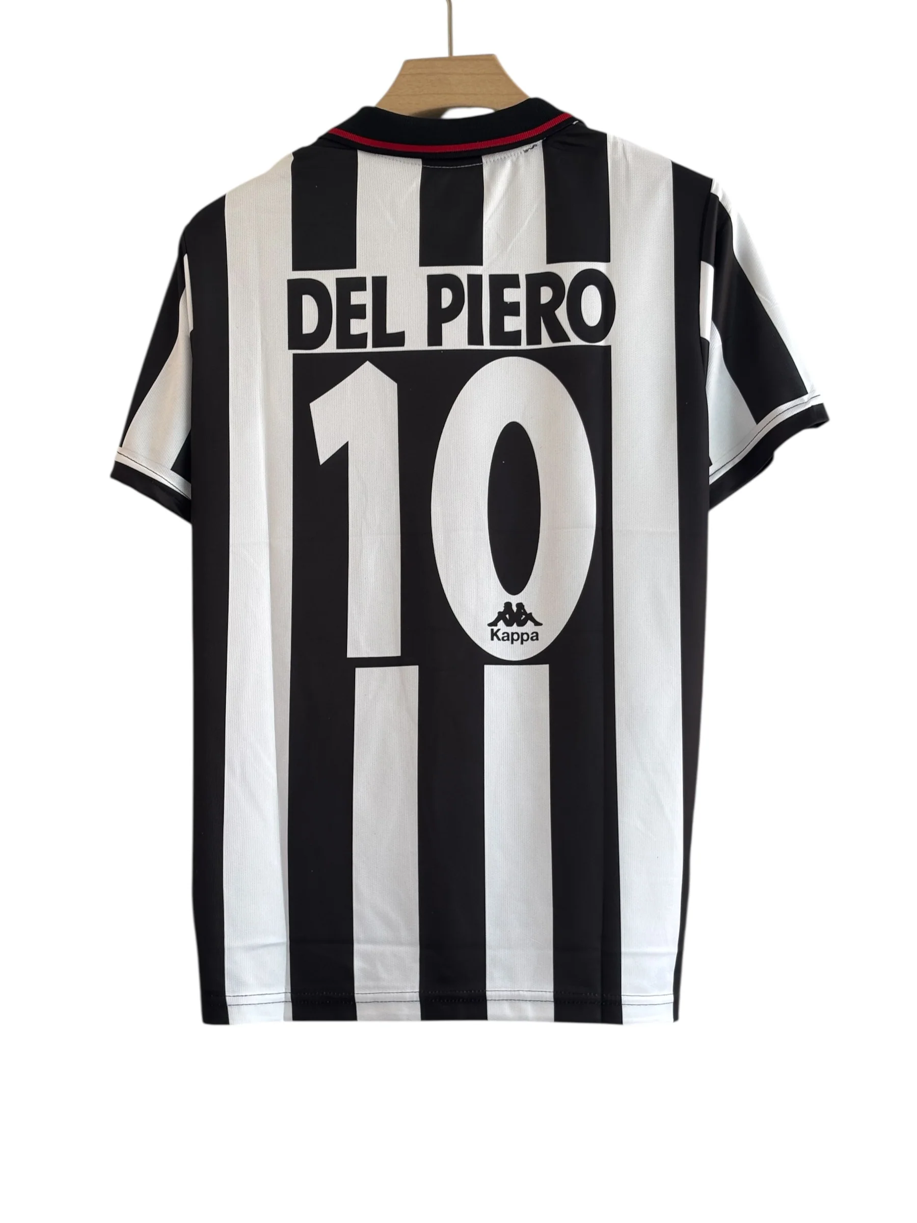Delpiero-10 Juventus 1995-06 Normal sleeve with Collar and embroidery - Image 2