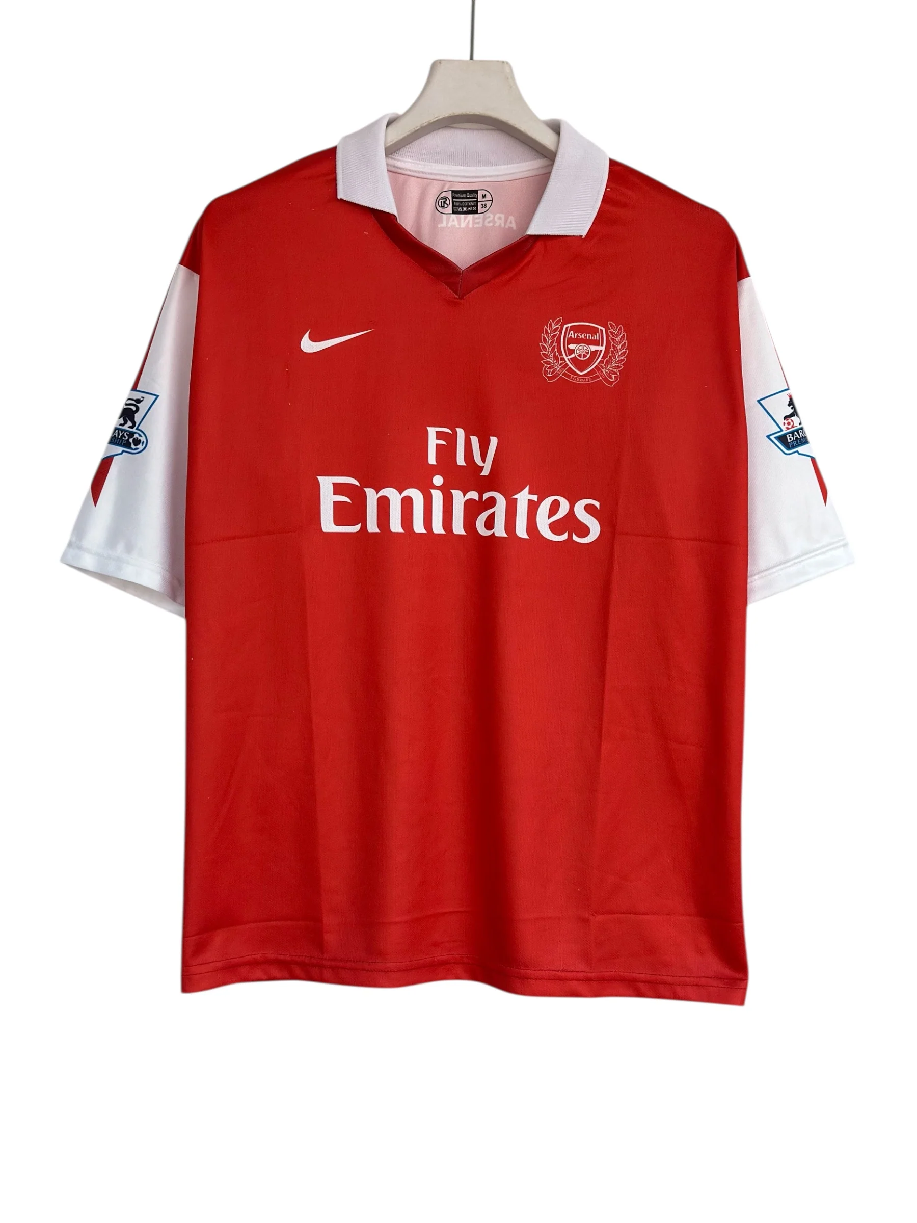 Henry-12 Arsenal 2006/08 Five sleeve collar