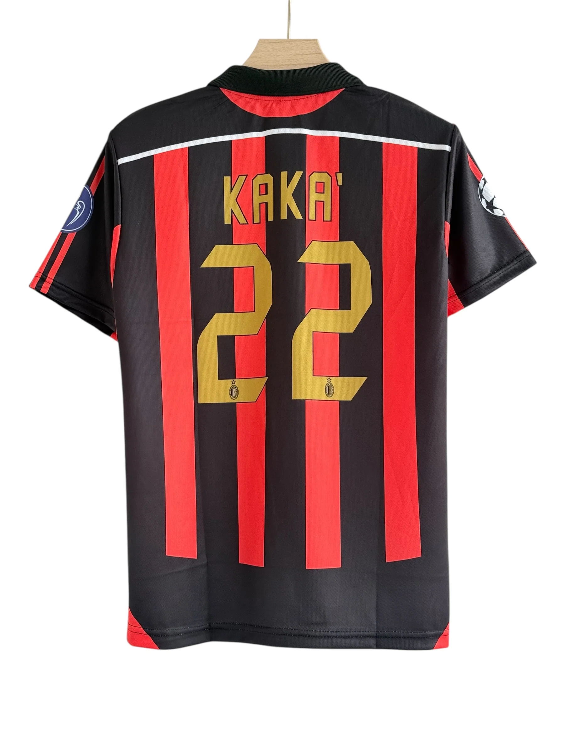 Kaka-22 AC Milan 2006/07 Embroidery - Image 2