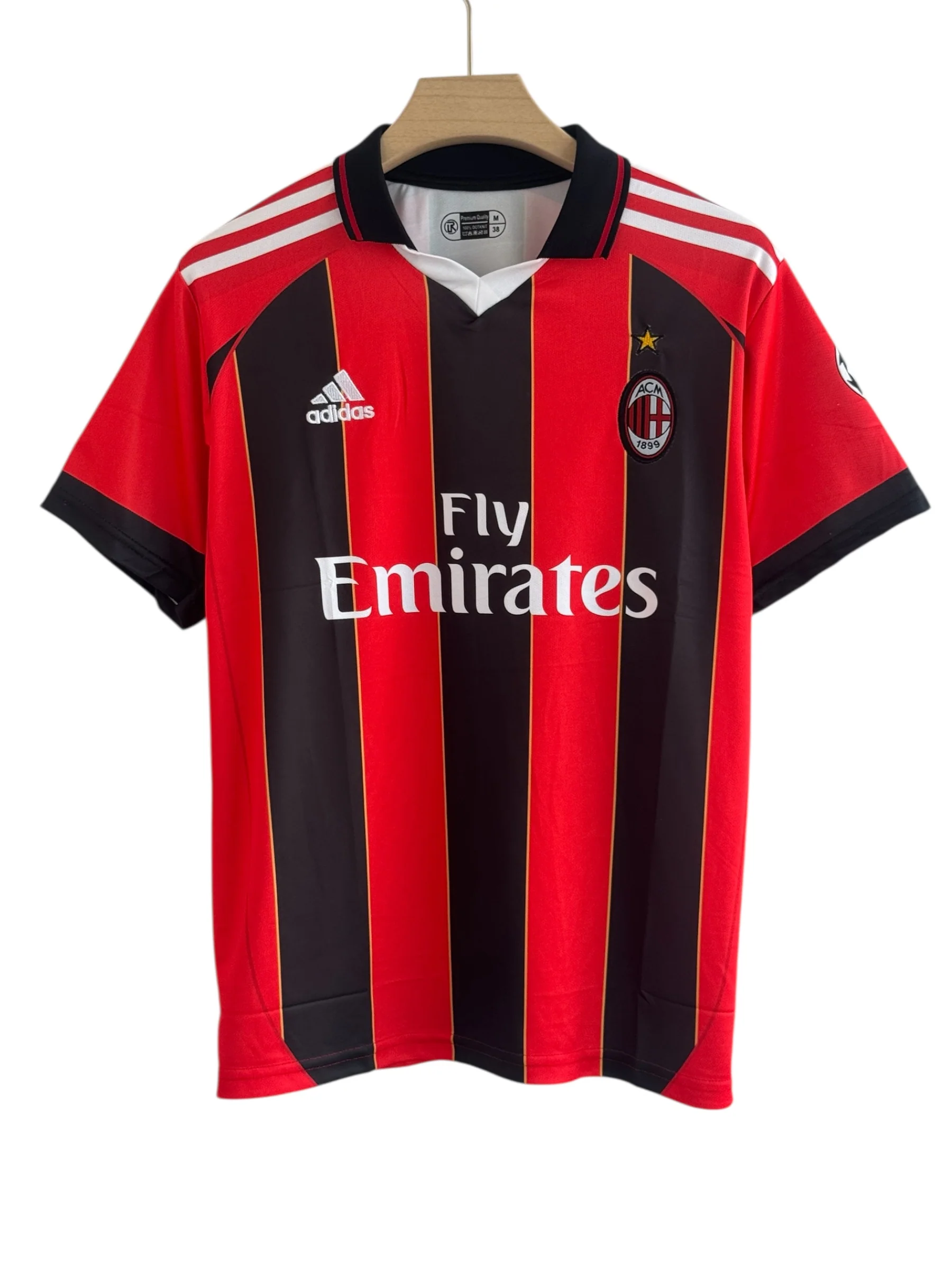 Kaka-22 Ac milan Collar with embroidery 2012/13
