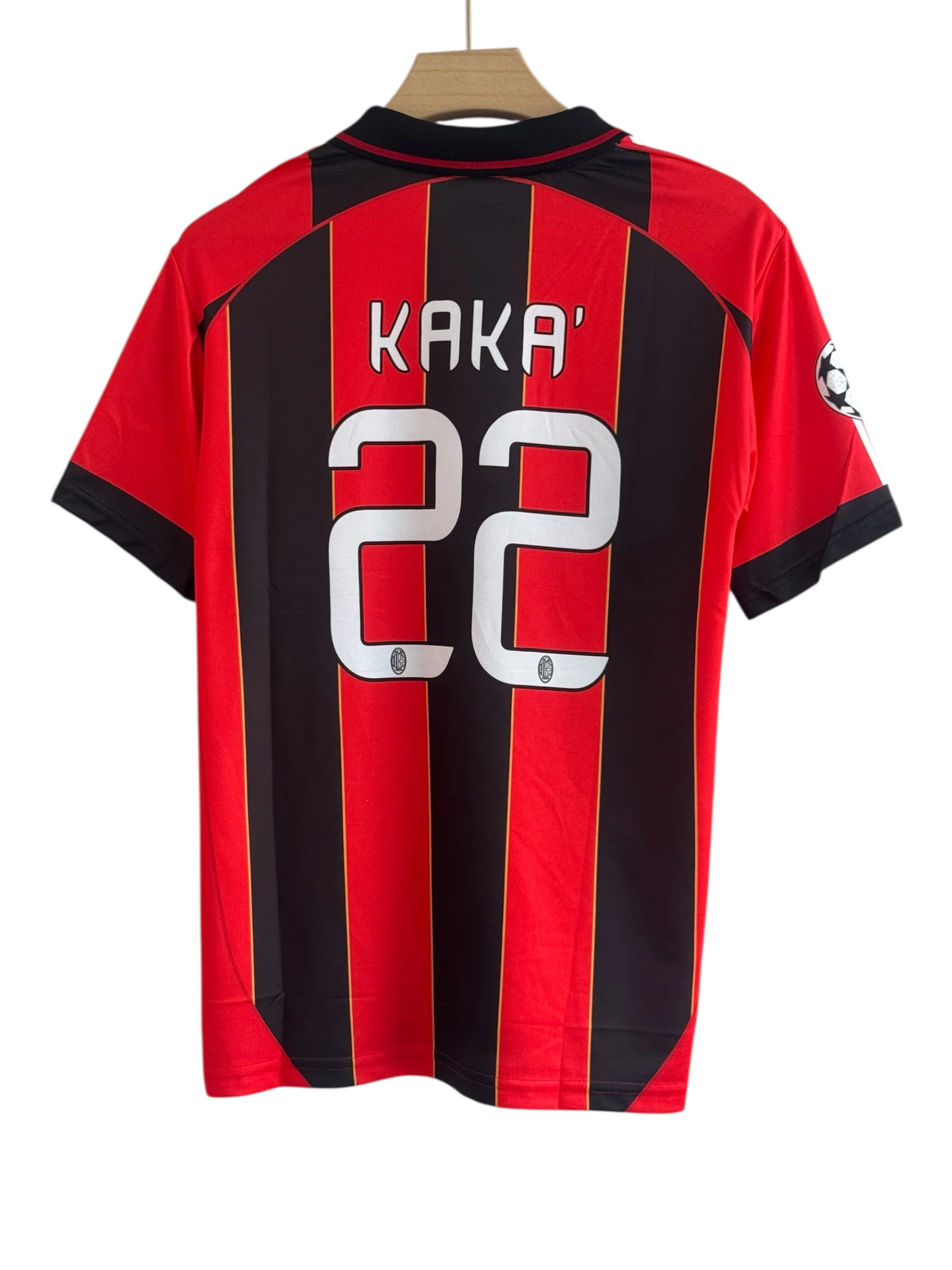 Kaka-22 Ac milan Collar with embroidery 2012/13 - Image 2