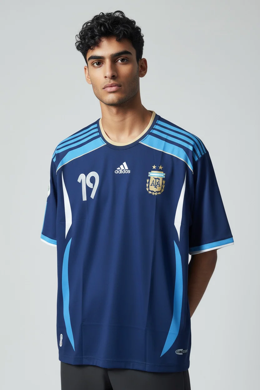Messi-19 Argentina 2006/07 Five sleeve - Image 3