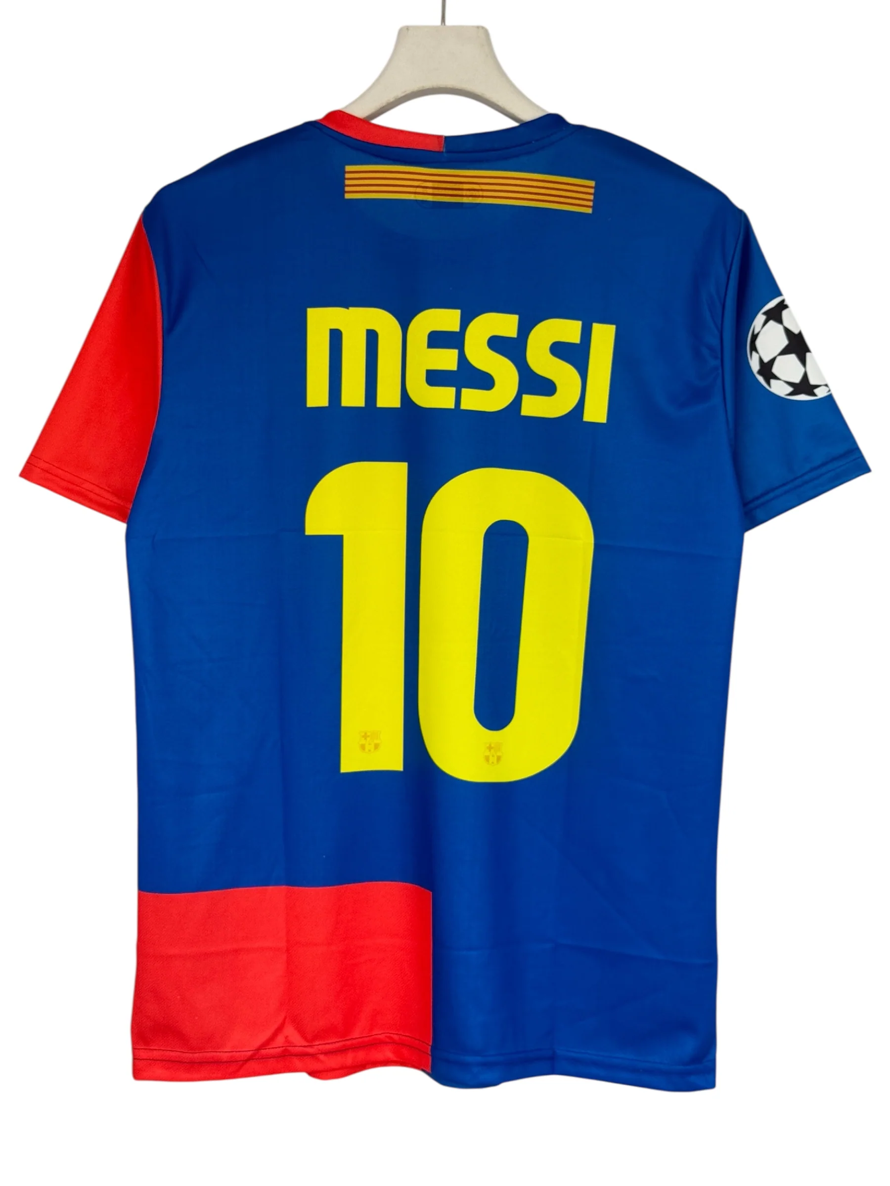 Messi-19 FC Barcelona 2008-09 Normal sleeve with embroidery logos, premium quality - Image 2