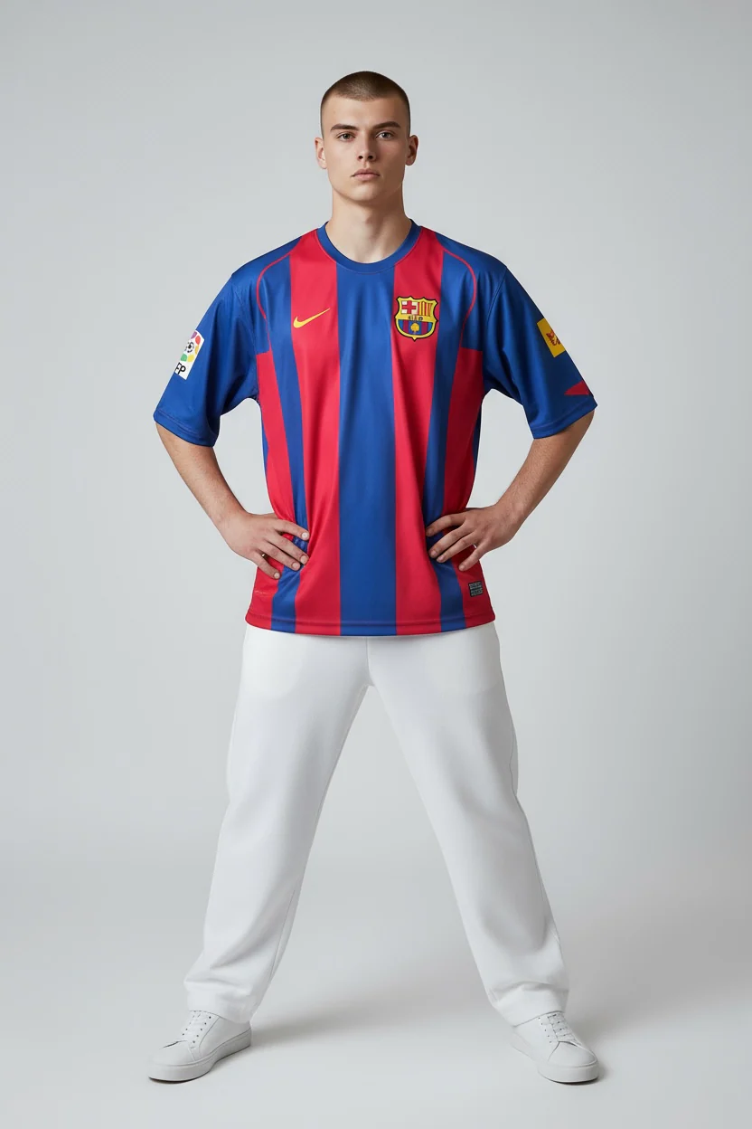 Messi-30 Barcelona 2005/06 Five sleeve - Image 3
