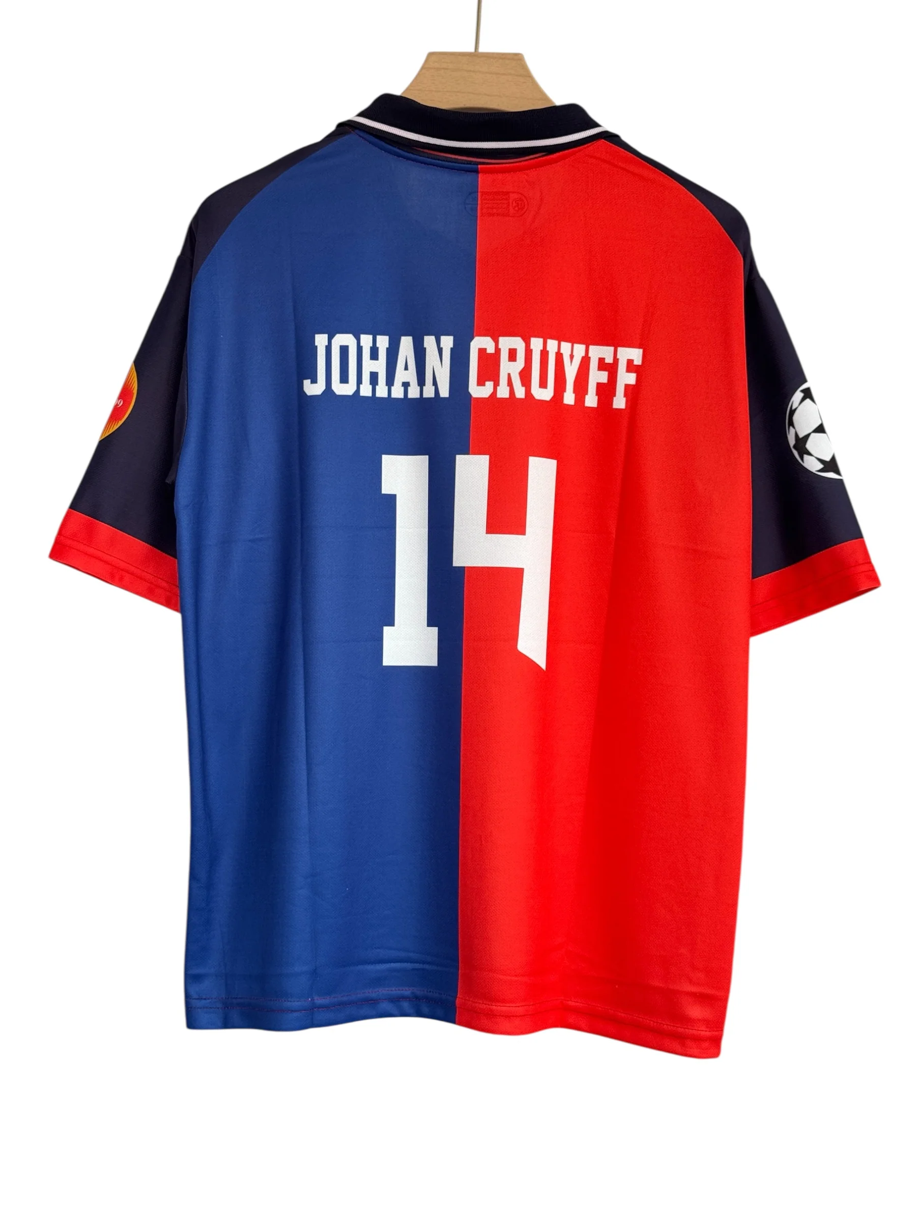 Cruyff-14 Barca 1999/00 Five sleeve collar with embroidery - Image 2