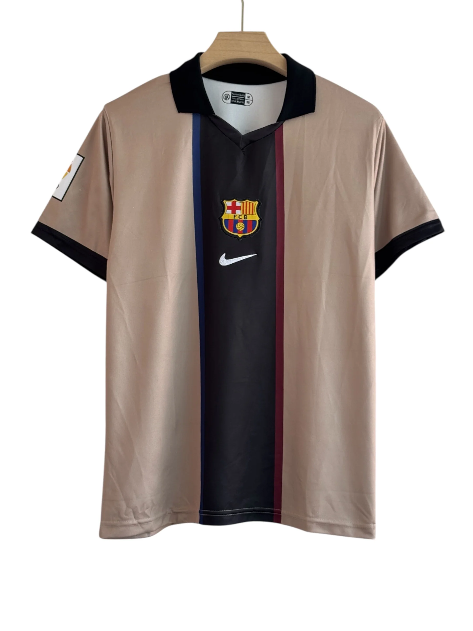 Rivaldo-10 Barcelona Normal collar with embroidery 2001/03