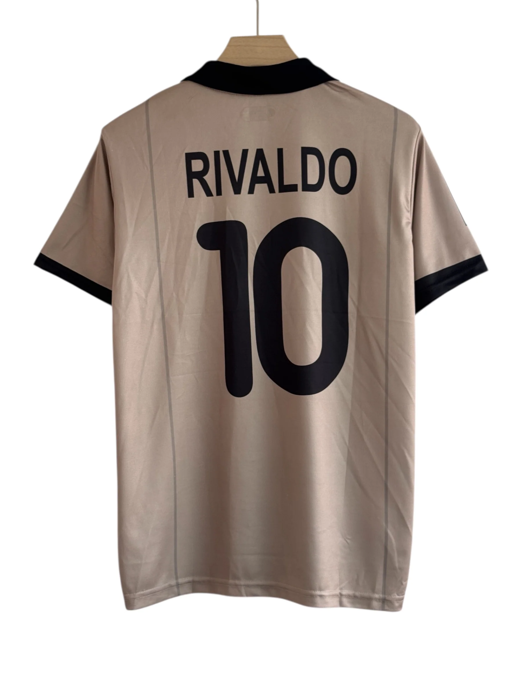 Rivaldo-10 Barcelona Normal collar with embroidery 2001/03 - Image 2