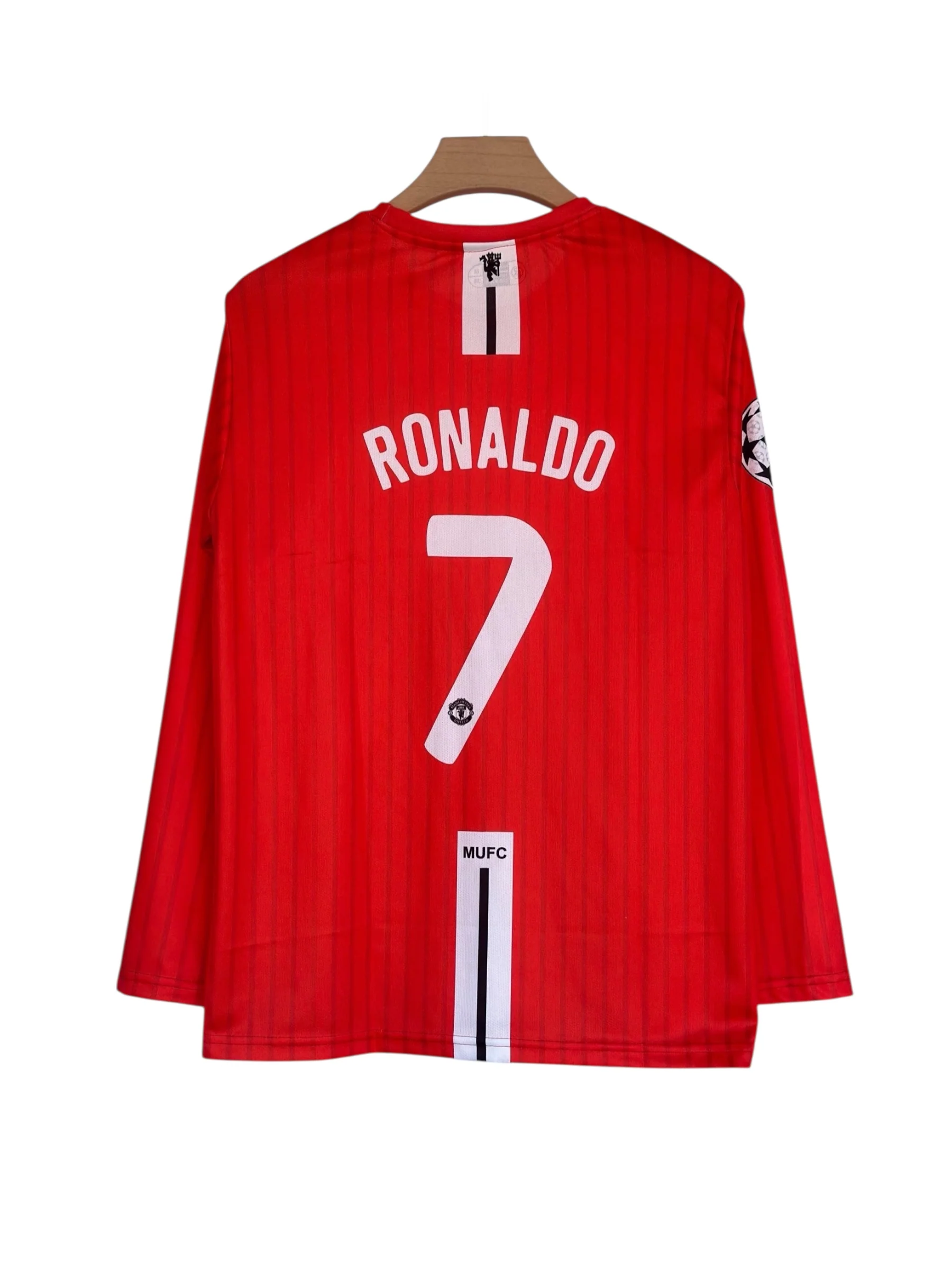 Ronaldo-07 Manchester United 2007/08 Full sleeve - Image 2