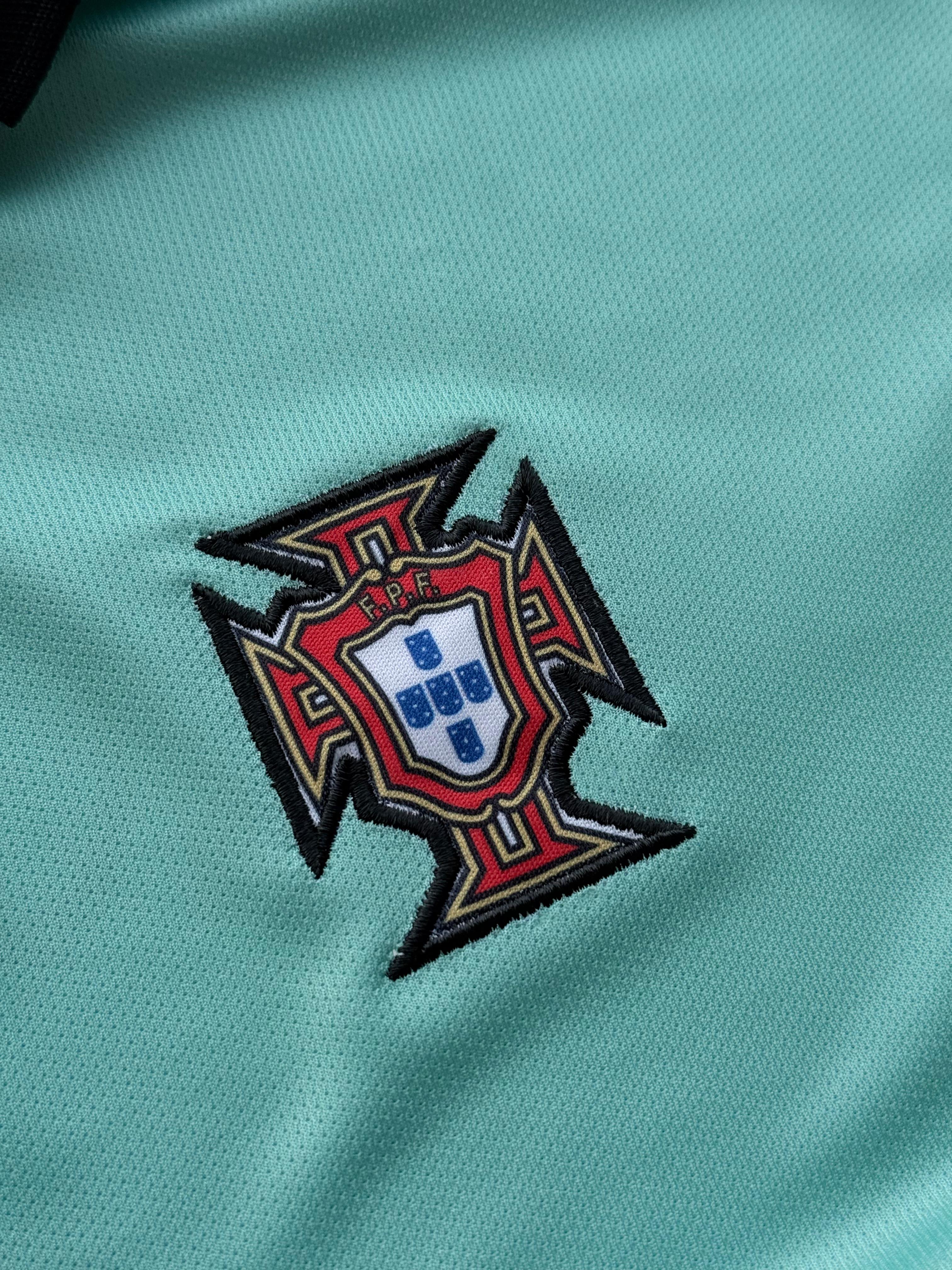 Ronaldo-07 Portugal 2016 Away with collar and embroidery - Image 4