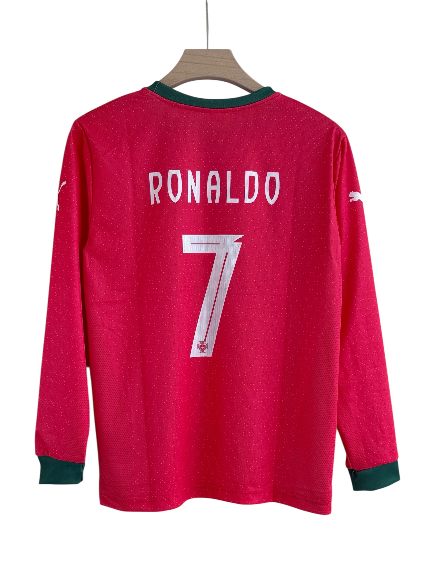 Ronaldo-7 Portugal - 2025 home long sleeve - Image 2