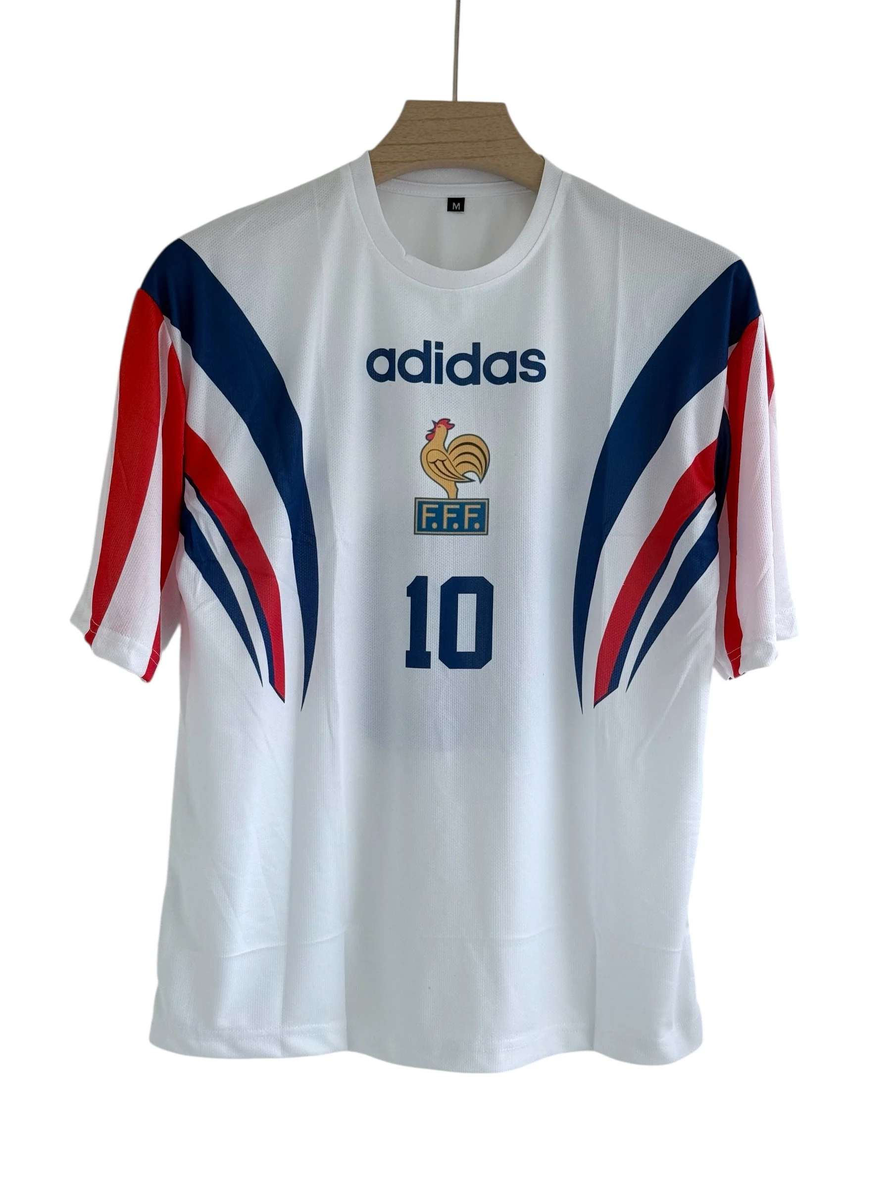 Zidane-10 France 1996/97 Five sleeve